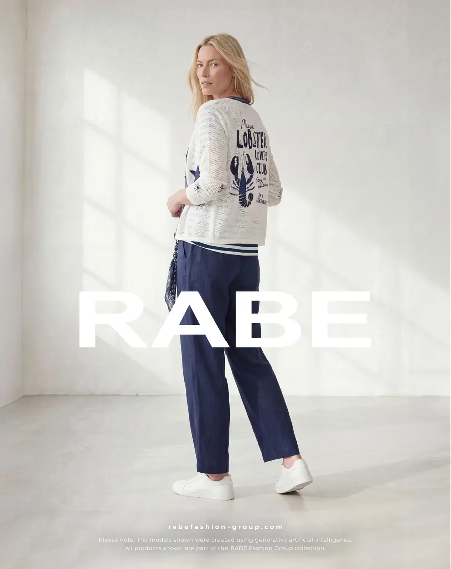 KI Model erstellen für Fashion und E-Commerce: exklusives KI-Model für RABE