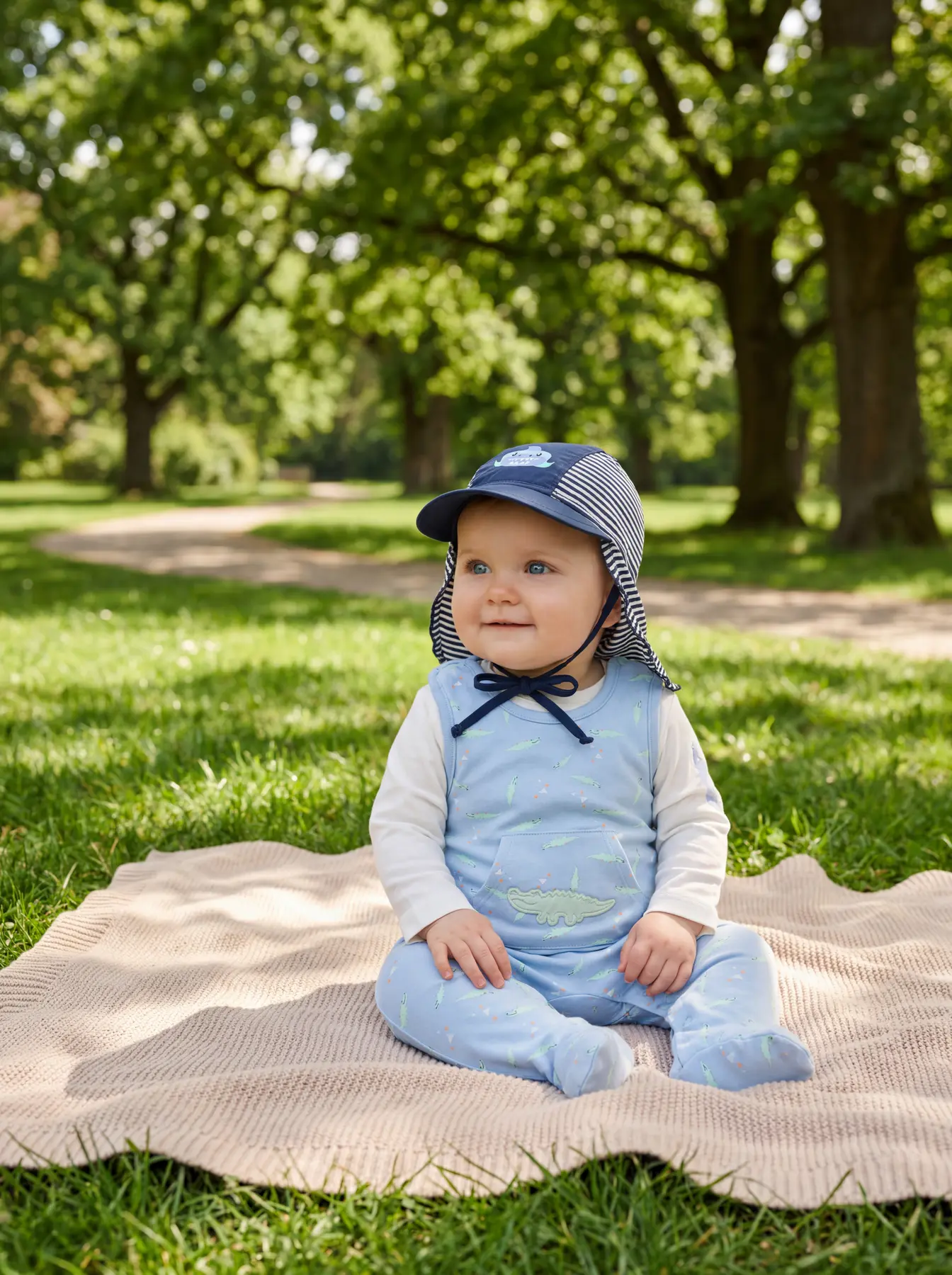 Emil, KI-Model der Neleon Group – Baby- & Kindermode, Look 2 von 4