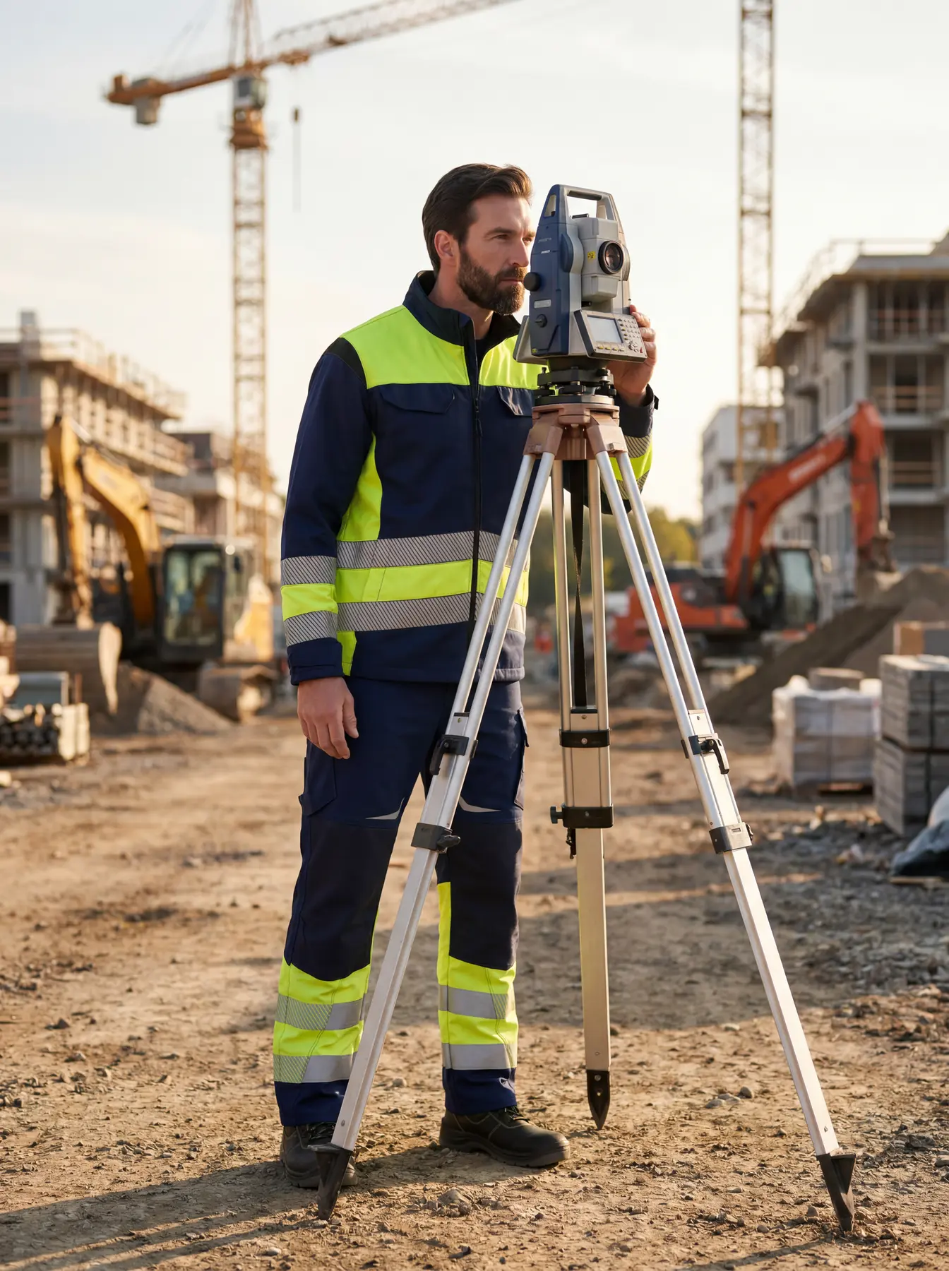 Paul, KI-Model der Neleon Group – Arbeitskleidung & Casualwear, Look 1 von 4